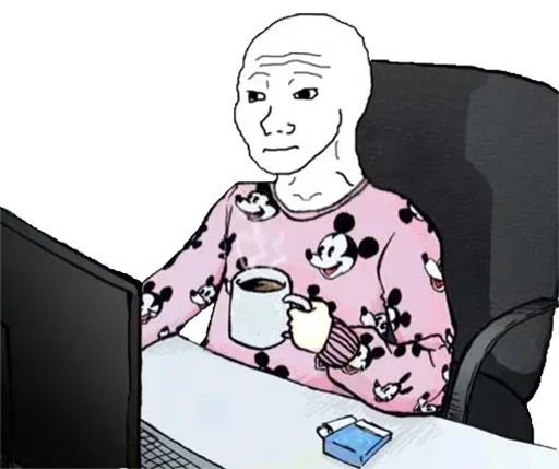 компьютер ноутбук человеческое лицо