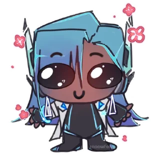 Sticker Плюшка побольше @TgEmodziBot - 0