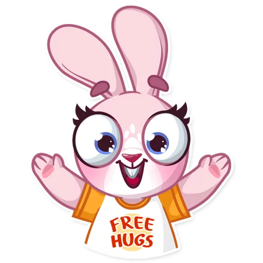 cartoon clipart rabbit