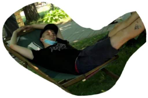 grass human face person