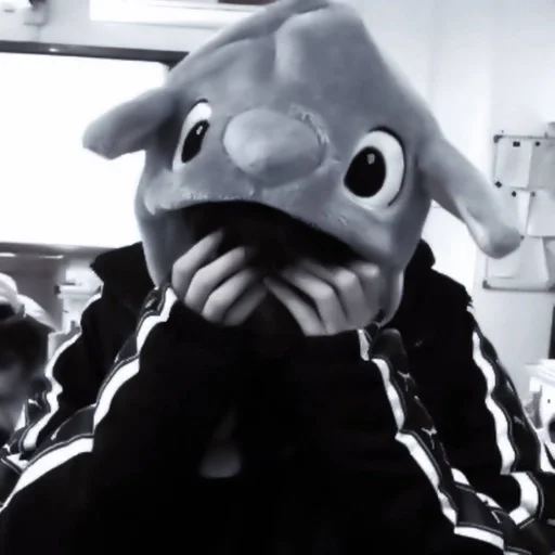 черно-белый мультфильм Человек