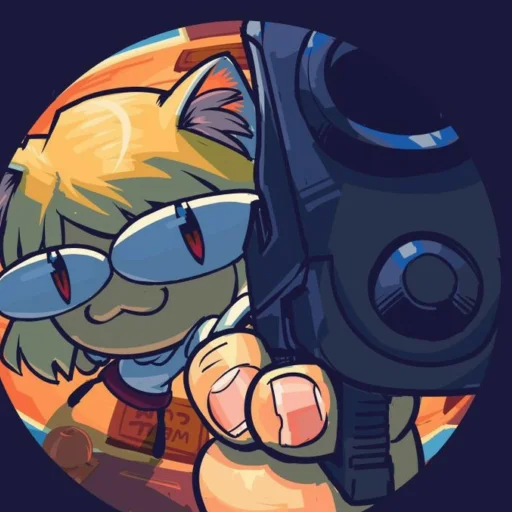 Sticker BurunyaNecoArc - 1