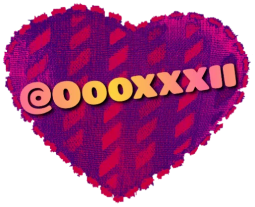 графика сердце красочность