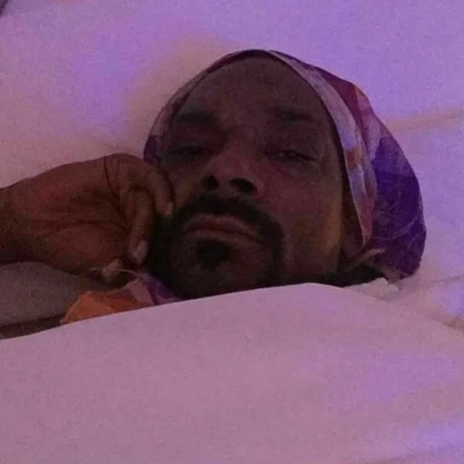 human face bed person