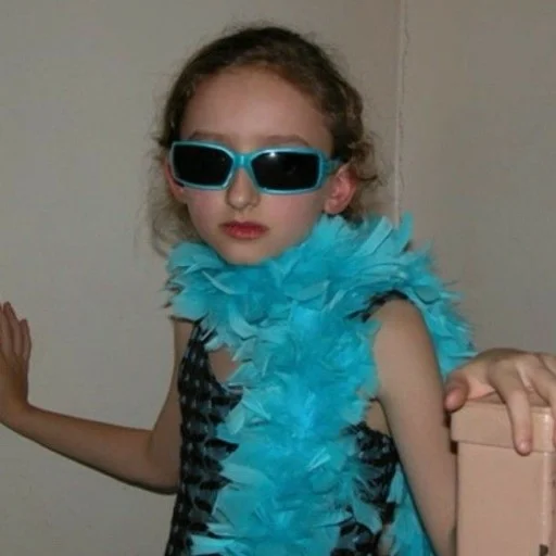 scarf person human face