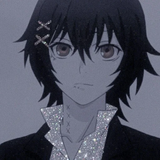 anime cartoon human face