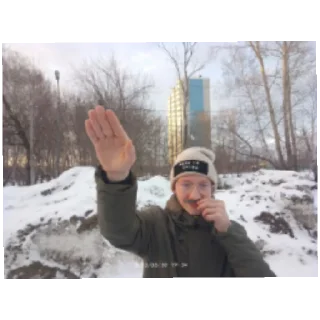 Стикер ЧВК БОМЖИ - 11