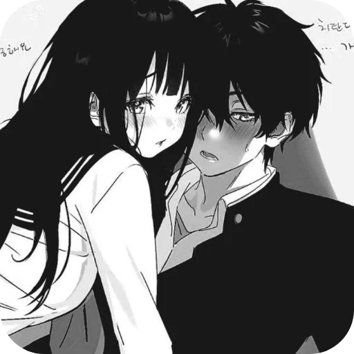 аниме мультфильм человеческое лицо