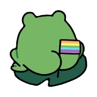 Стикер Че надо розовый - 5