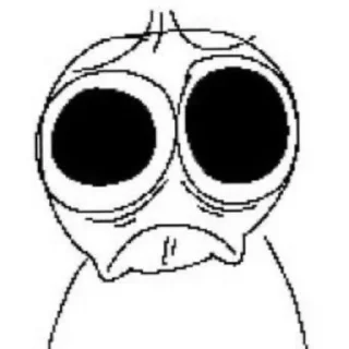 Sticker Человечки белые человечки - 1