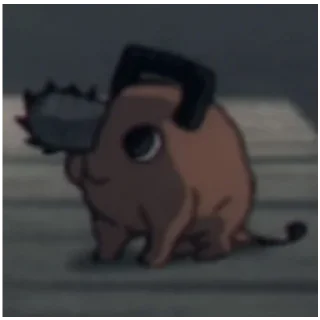 Sticker Человек бензопила мемы - 4