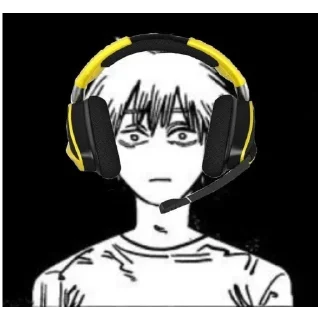 Sticker Человек бензопила мемы - 1