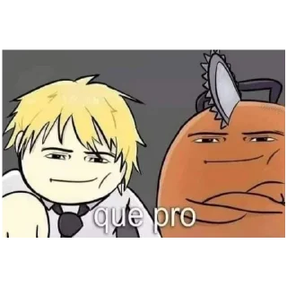 Sticker Человек бензопила мемы - 10