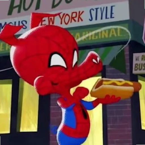 Sticker CHelovekPaukCherezVselennye4 - 1