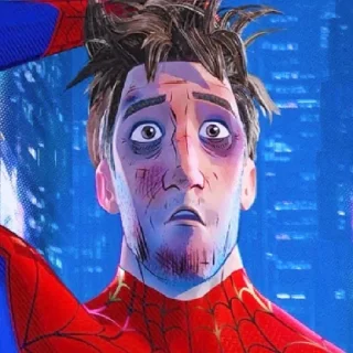 Sticker Человек паук: через вселенные - 1