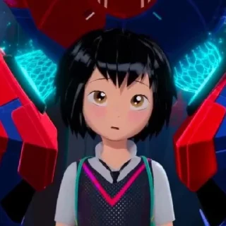 Sticker Человек паук: через вселенные - 0