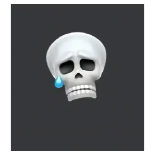 Стикер Черепки - 2