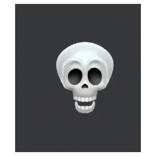 Стикер Черепки - 8