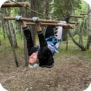 Sticker Черный и белый и косматый и всё крч - 5