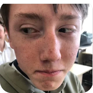 Sticker Черный и белый и косматый и всё крч - 8