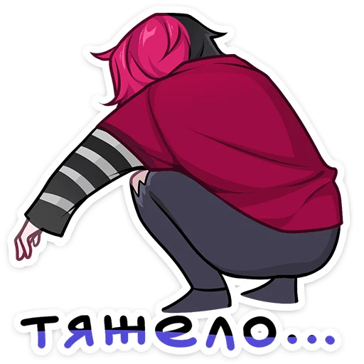 Sticker Чич @nyasticks - 8