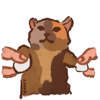 Sticker Чипи чипи чапа чапа руви руви - 2