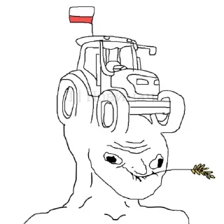 Sticker Чисто для чата СС - 5