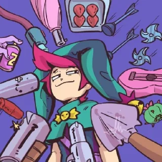 Стикер Что-то - 9