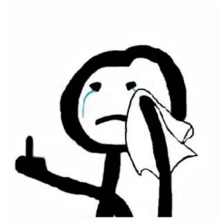 Стикер Что то - 4