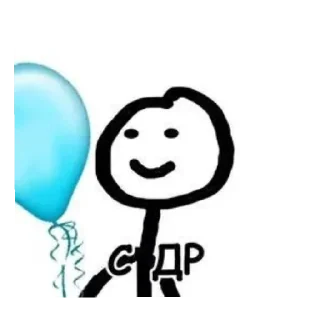 Sticker Чурка - 7