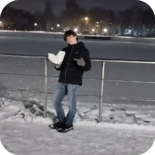 Стикер Многогранный и базированный самарчанин - 6