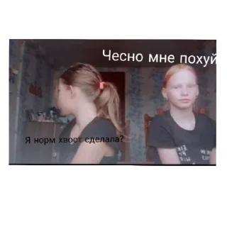 Стикер Чушпанка - 1