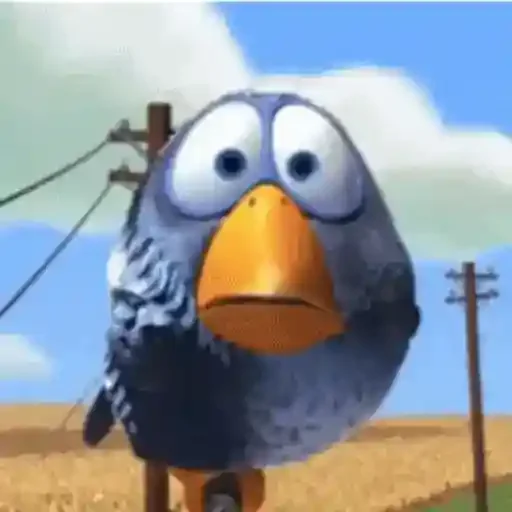 мультфильм на открытом воздухе птица