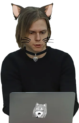 человеческое лицо компьютер ноутбук