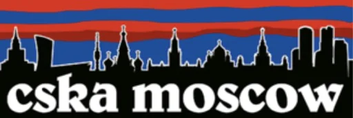 Sticker CSKAANDONLYCSKA1 - 1