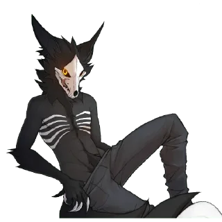 Sticker Cadaver • @culpeof0x • Wingedwolf94 - 5