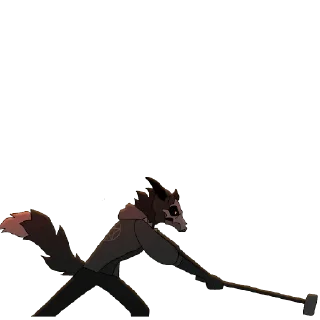 Sticker Cadaver • @culpeof0x • Wingedwolf94 - 4