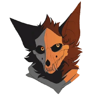 Sticker Cadaver • @culpeof0x • Wingedwolf94 - 3