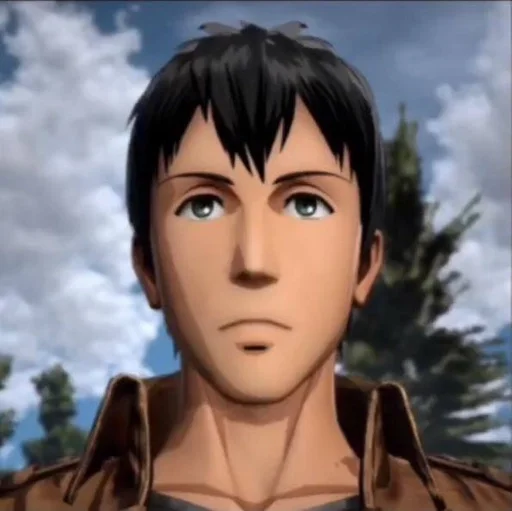 cartoon human face cg artwork