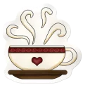 Sticker Café jardim_by Mell - 10