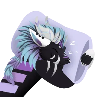 Sticker The Cotton Candy Floofer - 0