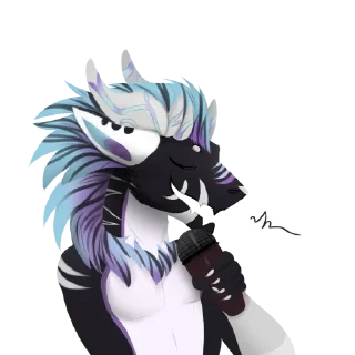 Sticker The Cotton Candy Floofer - 2