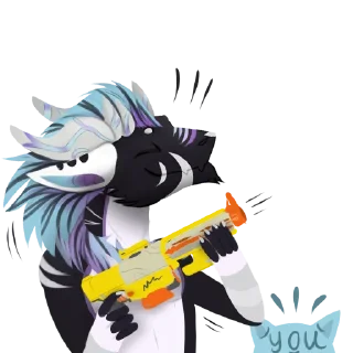 Sticker The Cotton Candy Floofer - 3