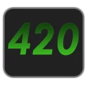 Стикер weed - 3