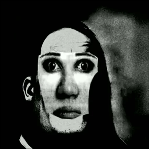 черно-белый мужчина портрет