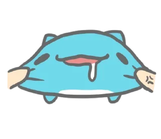 Стикер 咖波 靜態 - Classic&奶泡貓 @Capoo_Stickers - 10