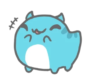 Стикер 咖波 靜態 - Classic&奶泡貓 @Capoo_Stickers - 11