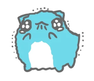 Стикер 咖波 靜態 - Classic&奶泡貓 @Capoo_Stickers - 1