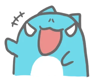 Стикер 咖波 靜態 - Classic&奶泡貓 @Capoo_Stickers - 6