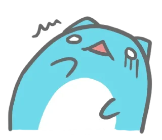 Стикер 咖波 靜態 - Classic&奶泡貓 @Capoo_Stickers - 5